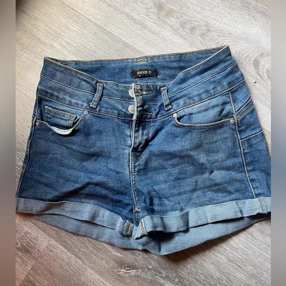Forever 21 denim shorts